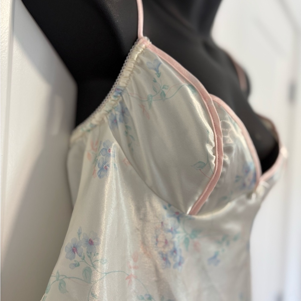 Vintage Floral Lingereine‎ One Piece Bodysuit Women's Size Small - Picture 5 of 15